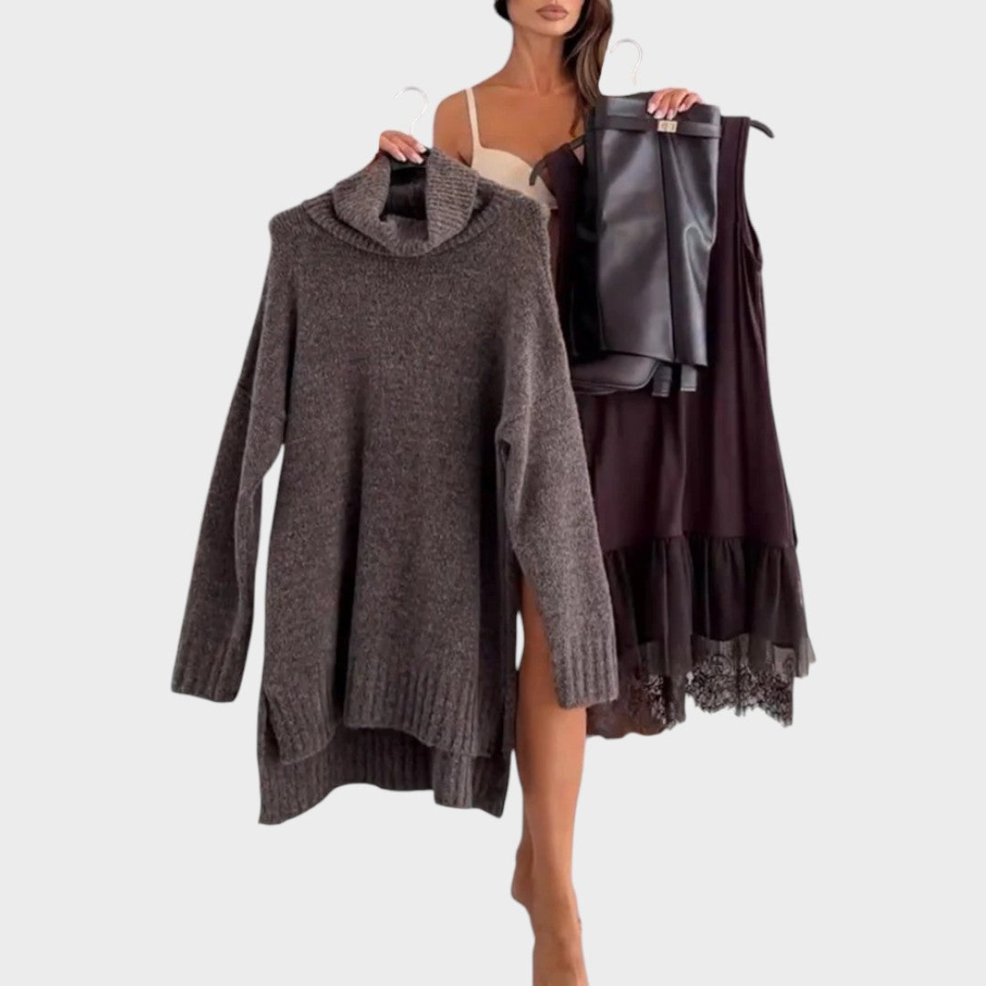 Aurelie - Στυλάτο Καθημερινό Πουλόβερ