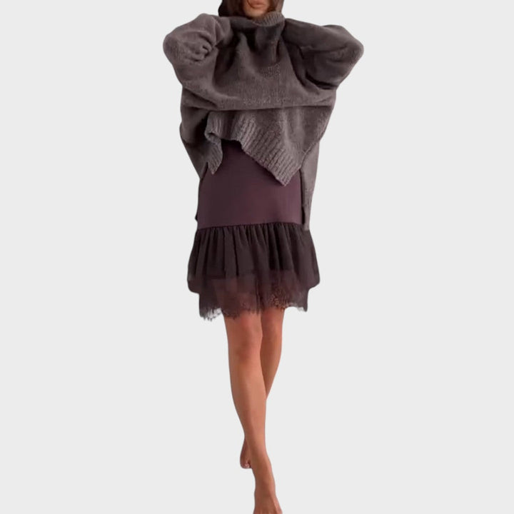 Aurelie - Στυλάτο Καθημερινό Πουλόβερ