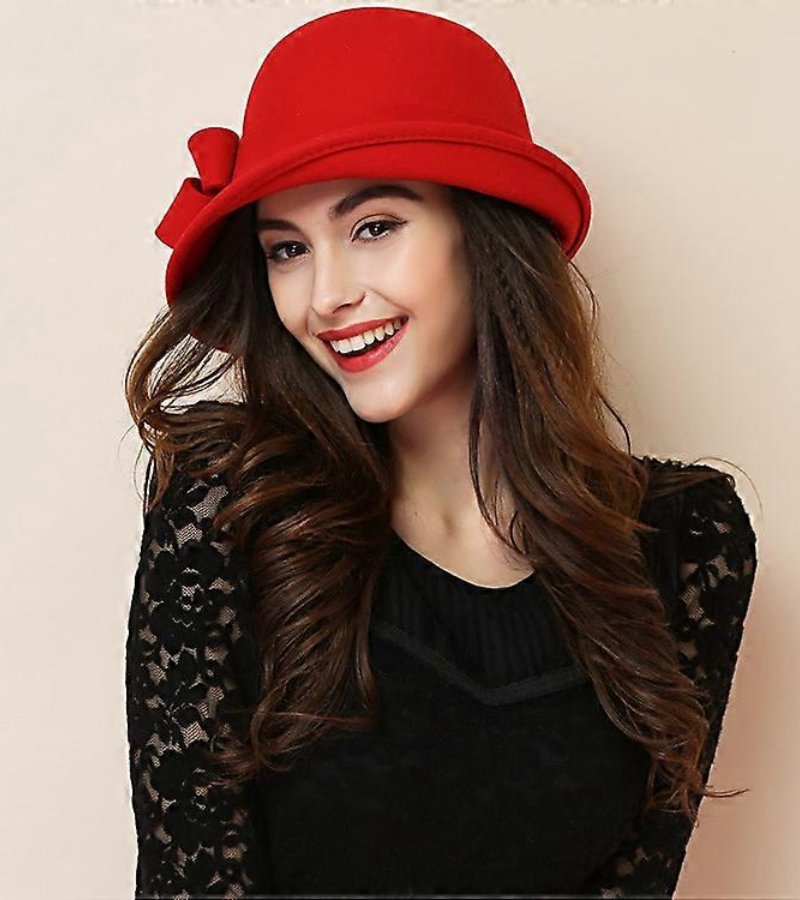 Magnolia - Κομψό Καπέλο Cloche με Γείσο