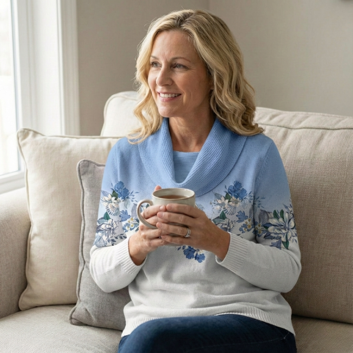 Kaliraya - Στυλάτο Καθημερινό Πουλόβερ