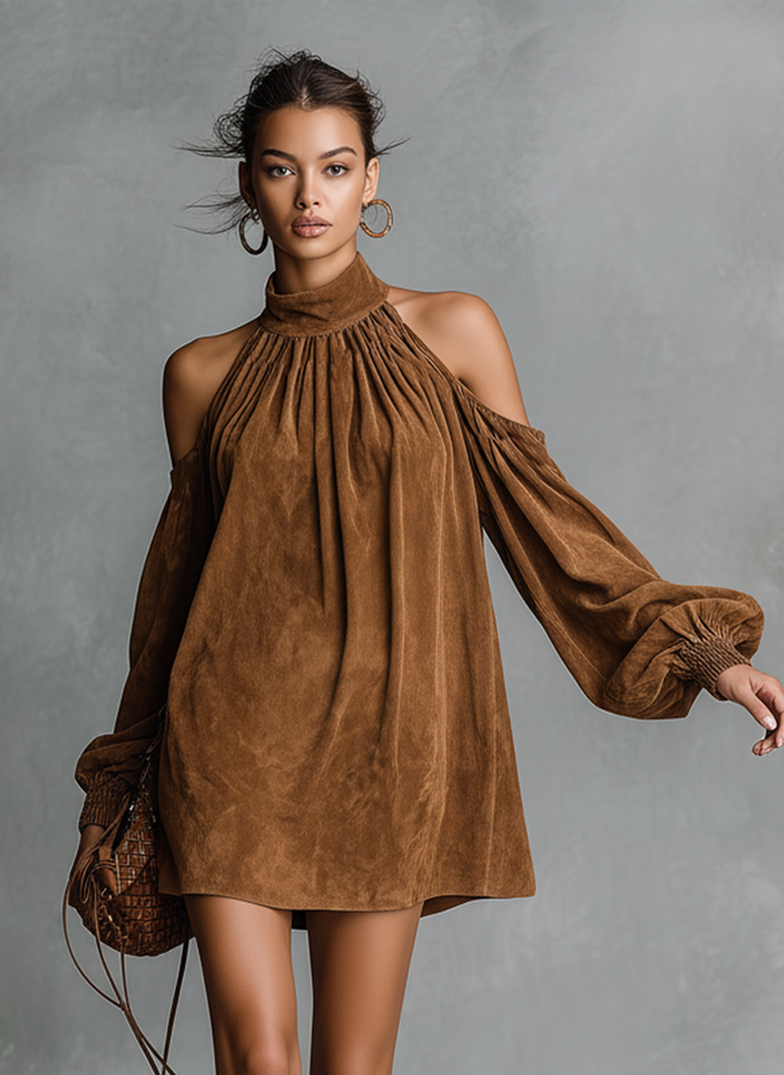 Lysindra - Στυλάτο Καθημερινό Μίνι Φόρεμα