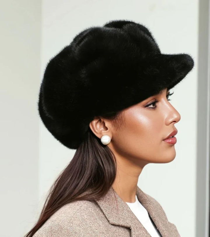 Tallina - Καπέλο Μπερέ από Συνθετική Γούνα