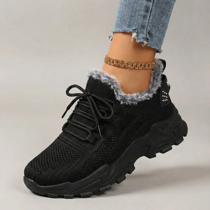 Menae - Γυναικεία χειμερινά παπούτσια με επένδυση