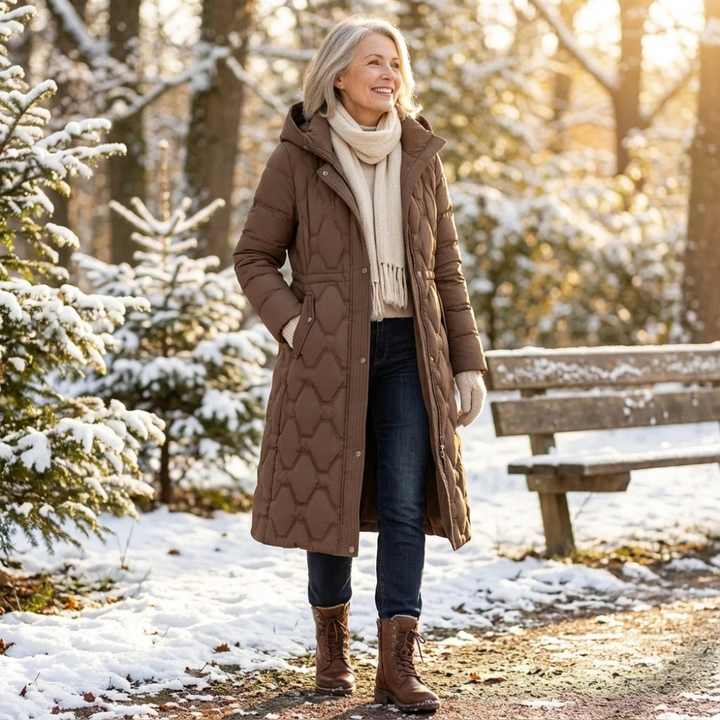 Torielle - Ανθεκτικό κοντό μπουφάν με κουκούλα