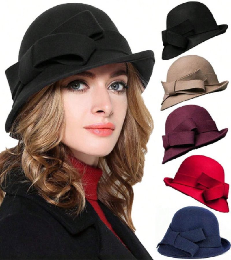 Magnolia - Κομψό Καπέλο Cloche με Γείσο