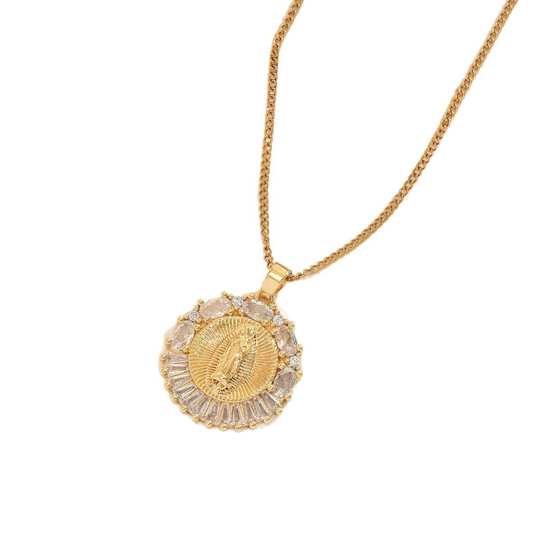 Zarelle - Θρησκευτικό Κολιέ με Μενταγιόν