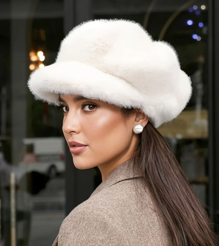 Tallina - Καπέλο Μπερέ από Συνθετική Γούνα