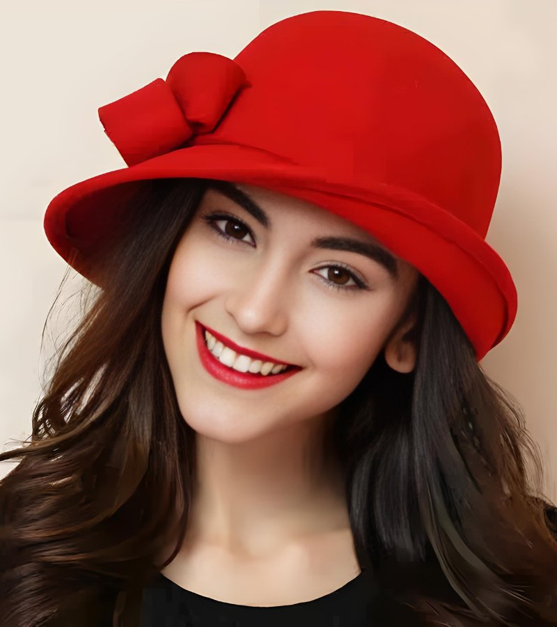 Magnolia - Κομψό Καπέλο Cloche με Γείσο