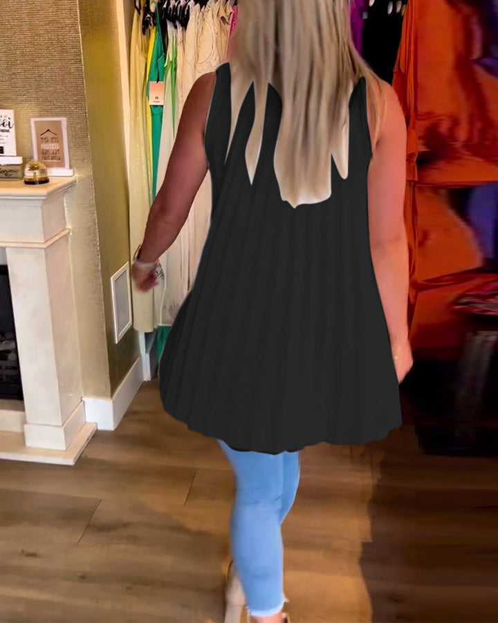 Taisa - Αμάνικη ριγέ μπλούζα