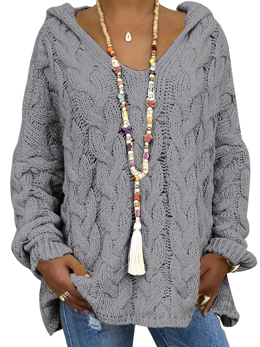 Kairianna - Στυλάτο Καθημερινό Πουλόβερ