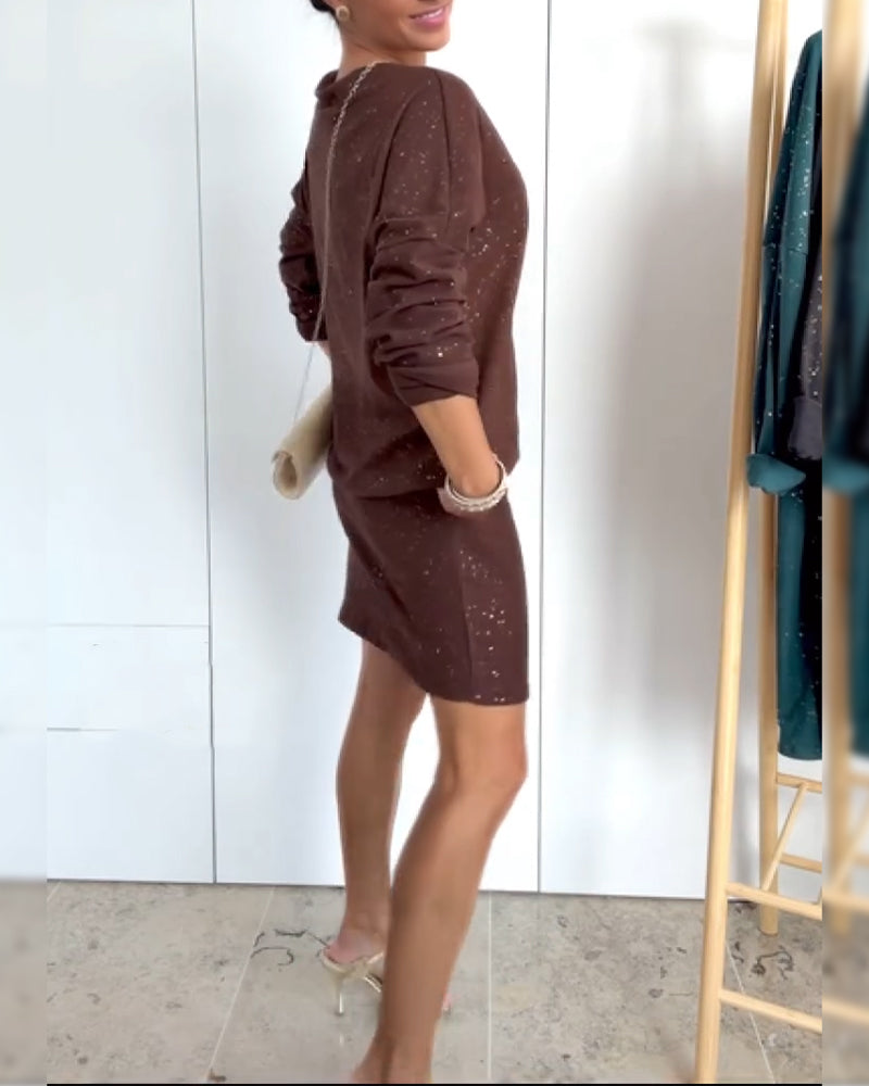 Meliorah - Στυλάτο Καθημερινό Μίνι Φόρεμα