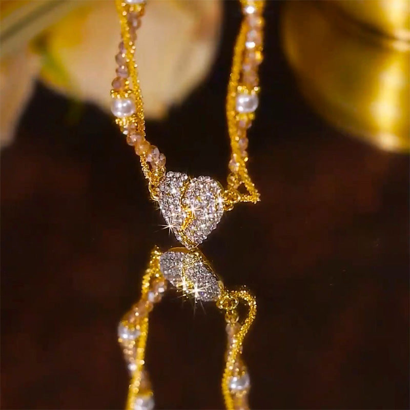 Orlaya - Κολιέ με Μενταγιόν Καρδιά