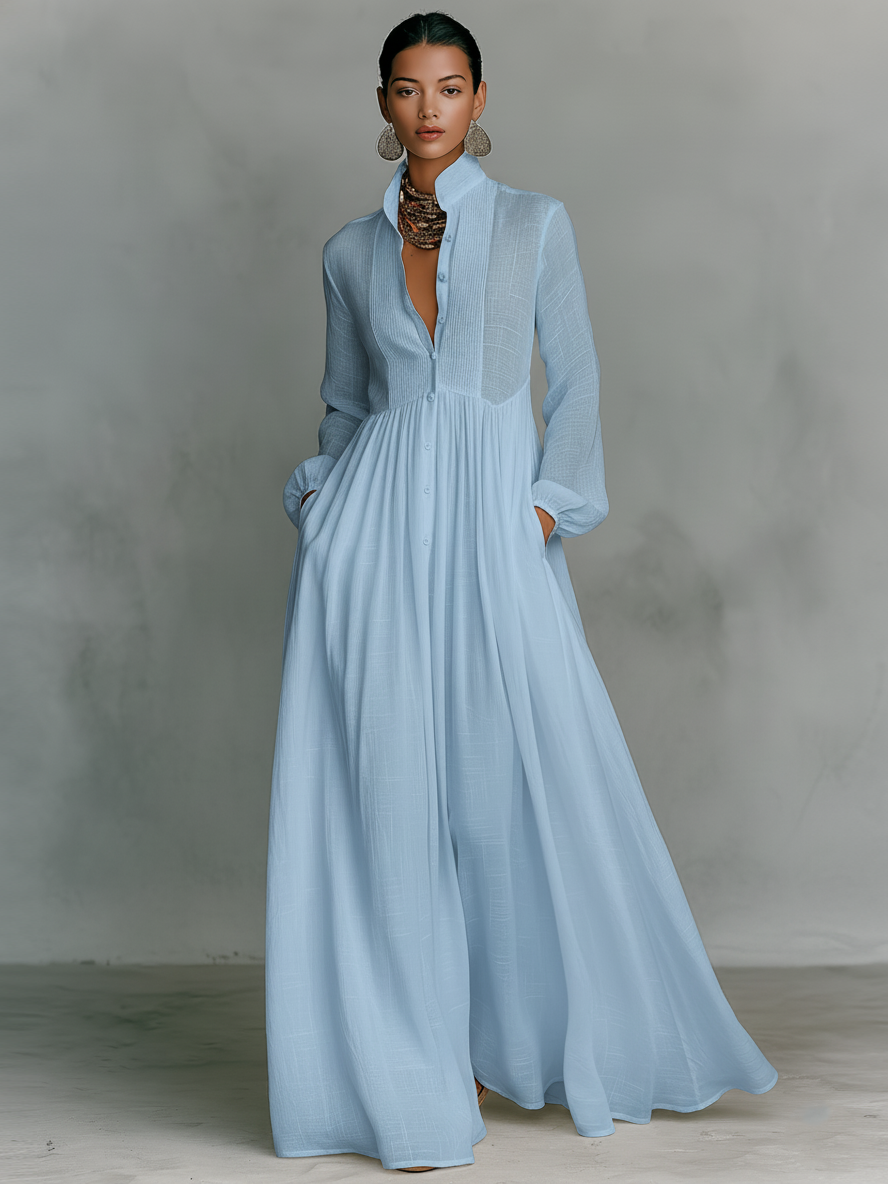 Vessa - Στυλάτο Καθημερινό Maxi Φόρεμα