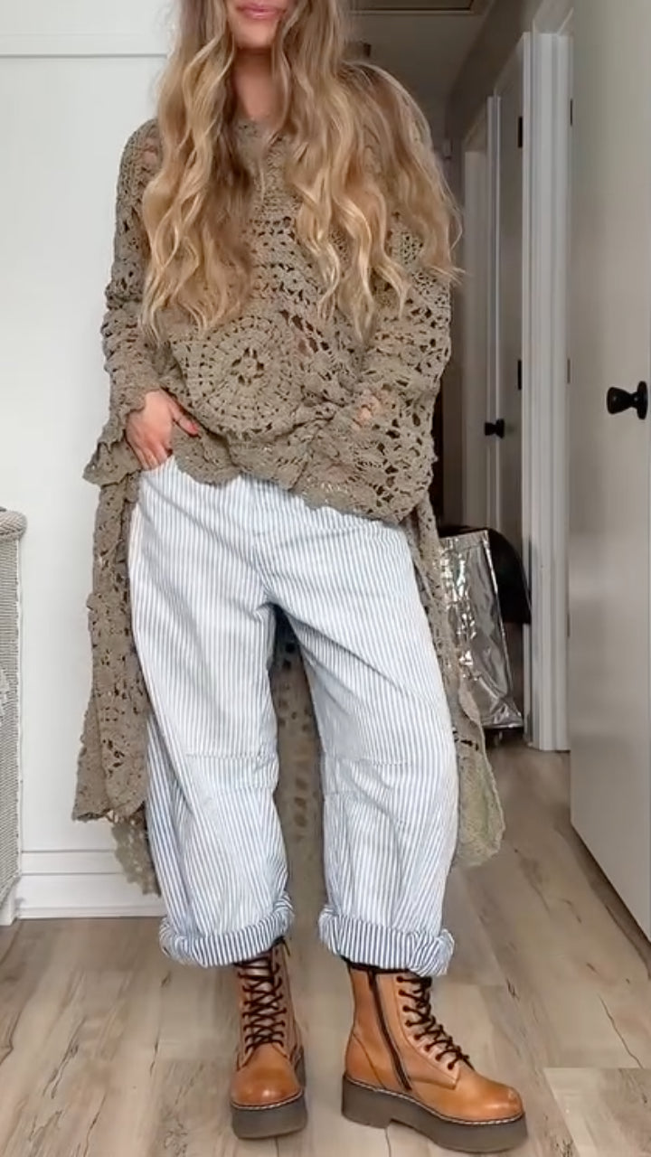 Soralen - Στυλάτο Καθημερινό Πλεκτό Τοπ