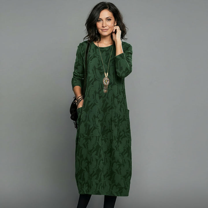 Alisson - Στυλάτο Καθημερινό Midi Φόρεμα