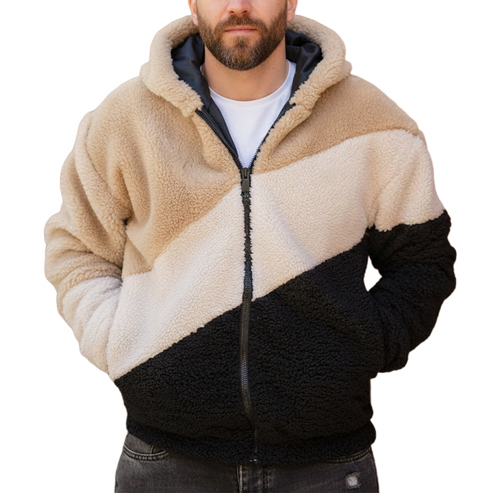 Solivar - Μπουφάν με κουκούλα και κλείσιμο με φερμουάρ