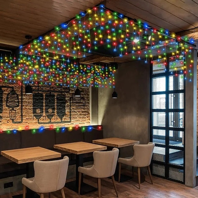 Audrey - Εξωτερικά LED Κρεμαστά Φώτα Χιονονιφάδων