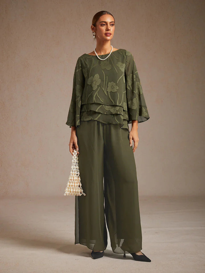 Tairess - Παντελόνι σε φαρδιά γραμμή