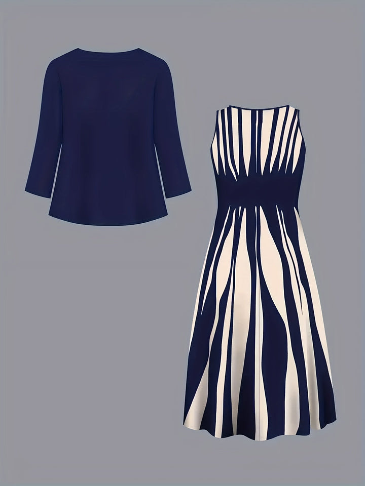 Zarabeth - Στυλάτο Καθημερινό Midi Φόρεμα