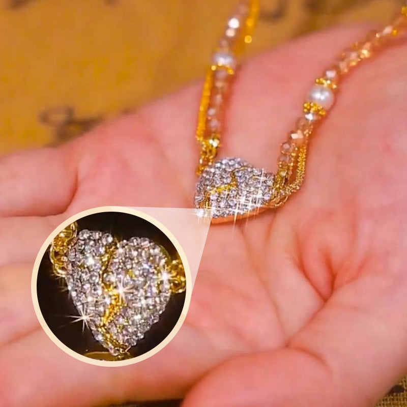 Orlaya - Κολιέ με Μενταγιόν Καρδιά