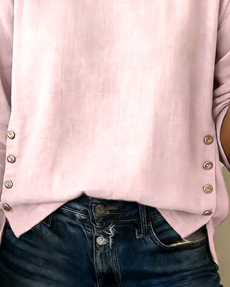 Loravyn - Μακρυμάνικη Μπλούζα με Απαλή Υφή