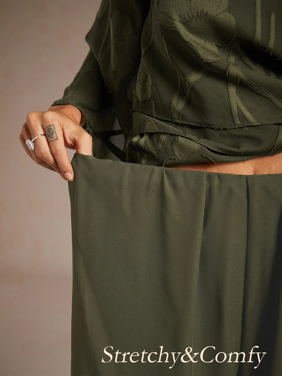 Tairess - Παντελόνι σε φαρδιά γραμμή