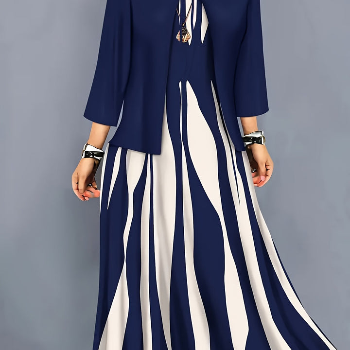 Zarabeth - Στυλάτο Καθημερινό Midi Φόρεμα