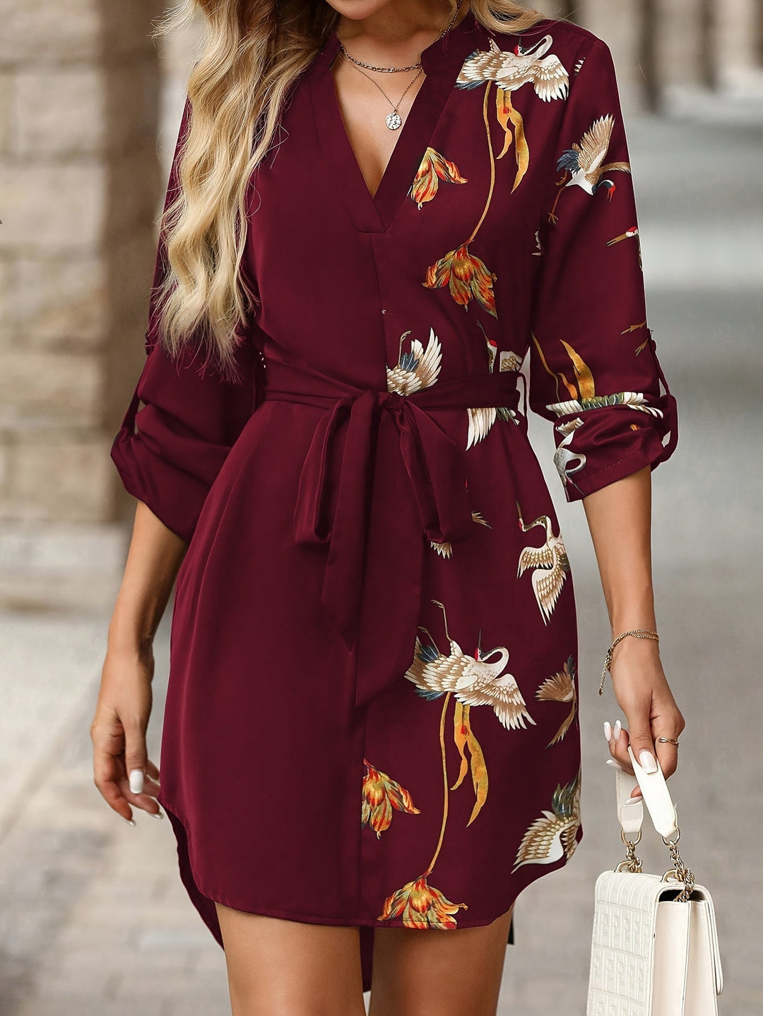 Oriella - Στυλάτο Καθημερινό Μίνι Φόρεμα