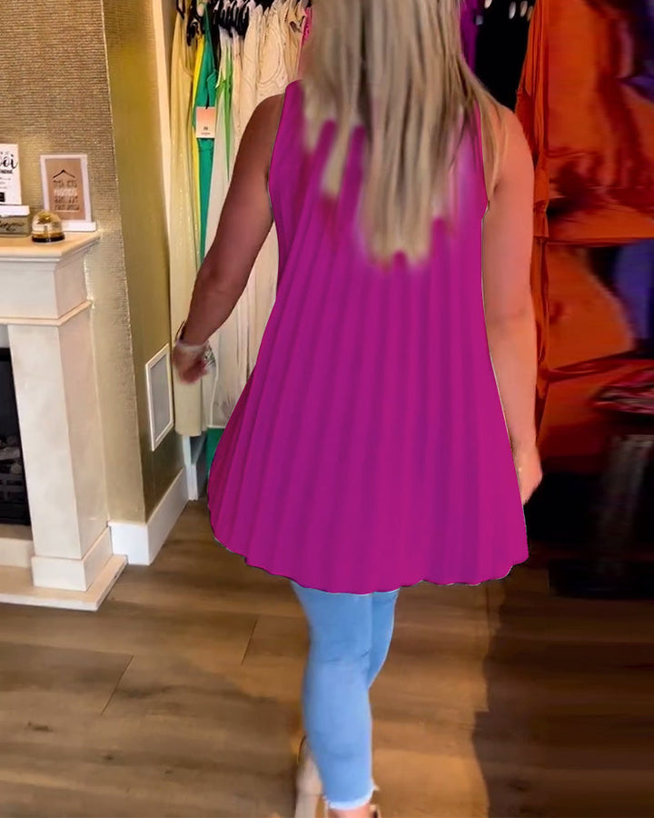 Taisa - Αμάνικη ριγέ μπλούζα