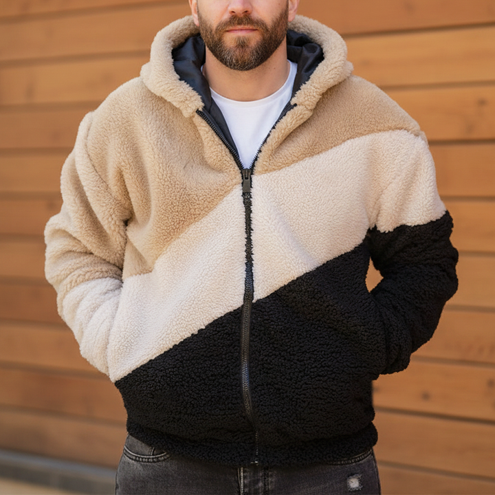 Solivar - Μπουφάν με κουκούλα και κλείσιμο με φερμουάρ