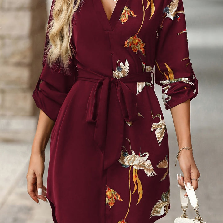 Oriella - Στυλάτο Καθημερινό Μίνι Φόρεμα