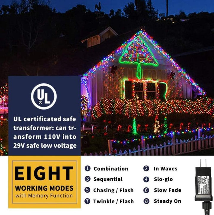 Rivkah - Πολύχρωμα Μίνι LED Φώτα Σχοινιού