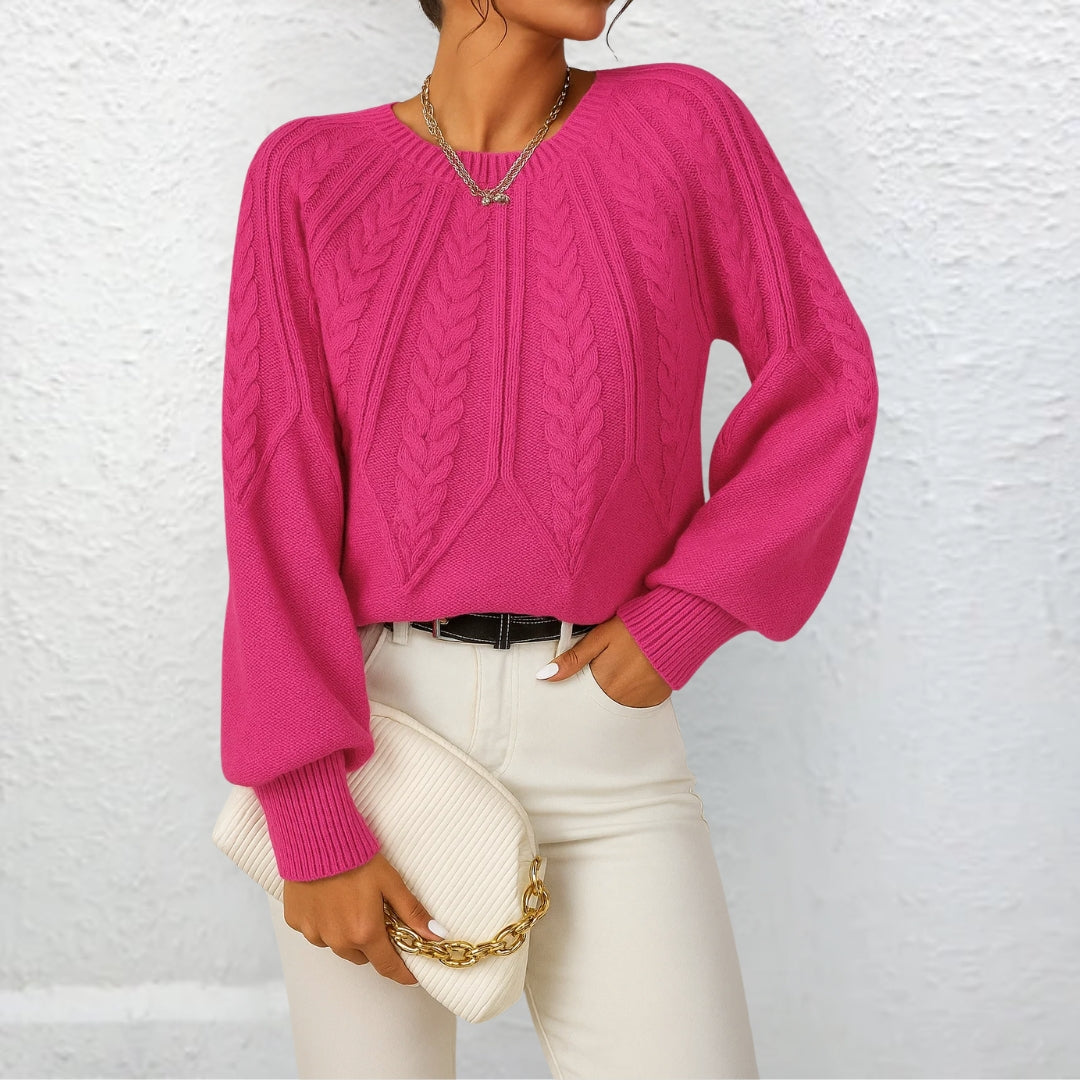 Mikaela - Στυλάτο Καθημερινό Πουλόβερ