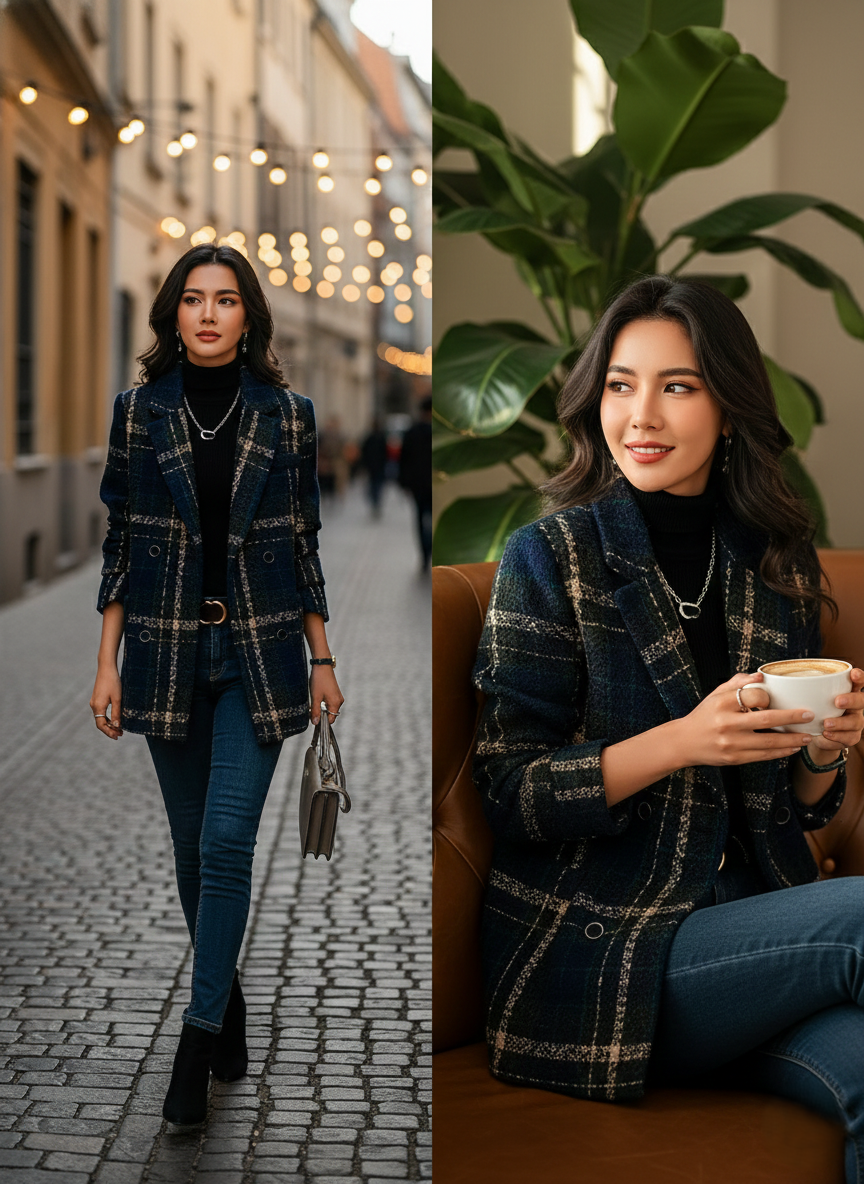 Rosetta - Στυλάτο Καθημερινό Παλτό