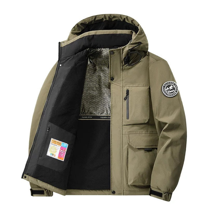 Jorge - Στυλάτο Καθημερινό Μπουφάν με Κουκούλα