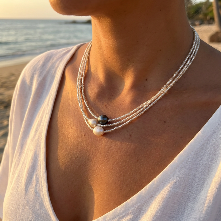 Zelia - Κολιέ Τριών Στρωμάτων