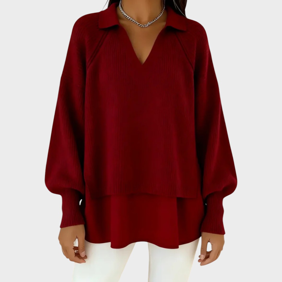 Shylin - Στυλάτο Καθημερινό Πουλόβερ