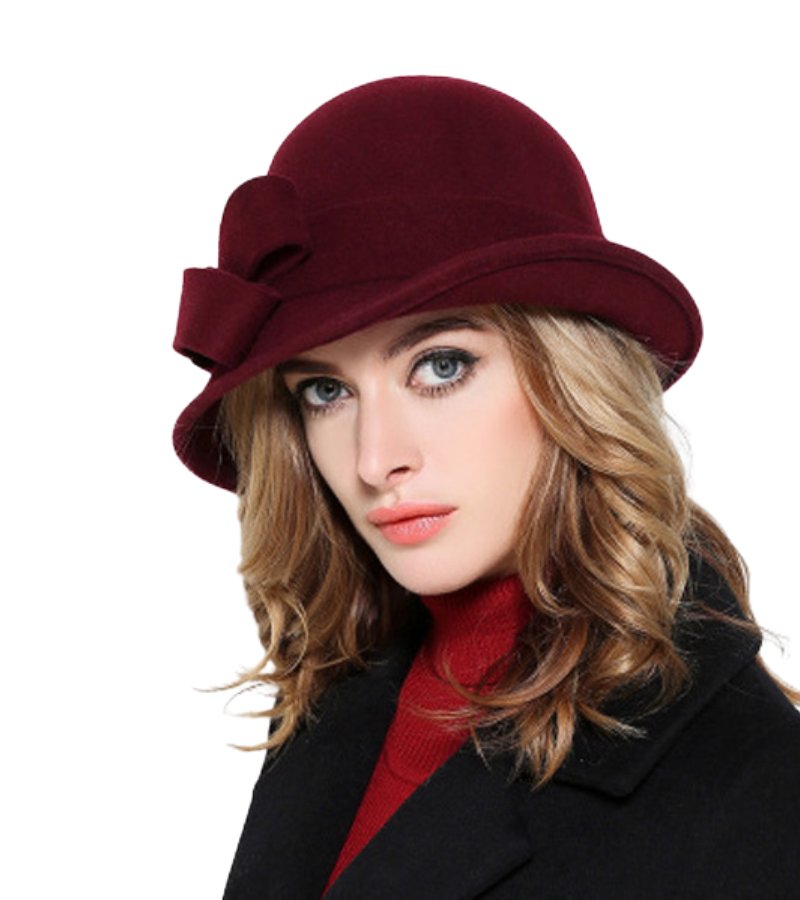 Magnolia - Κομψό Καπέλο Cloche με Γείσο