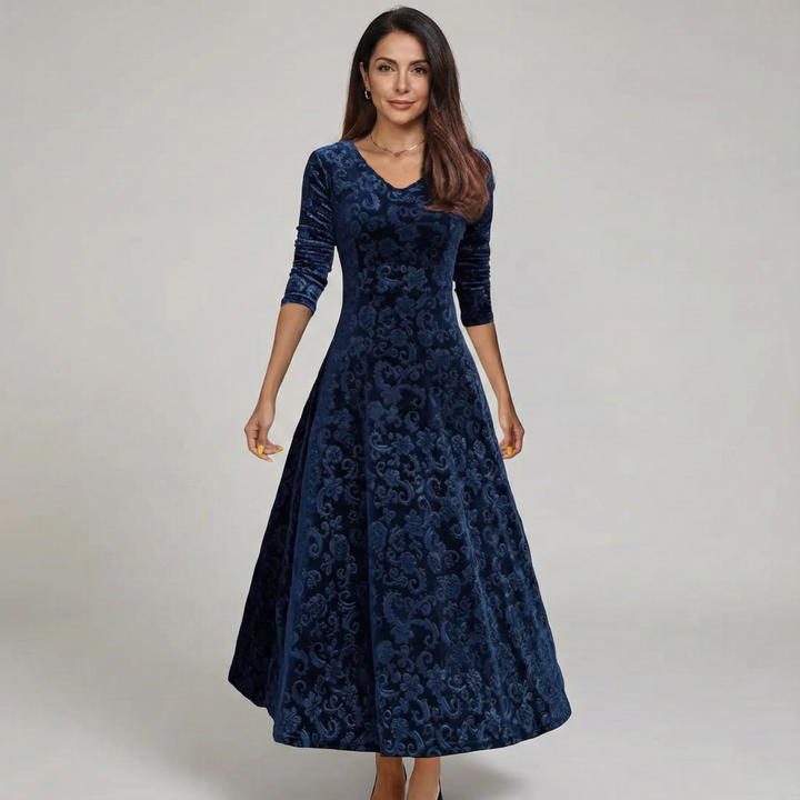 Orliya - Πολυτελές βραδινό φόρεμα απαλής υφής