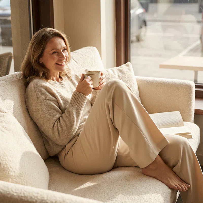 Amelia - Ψηλόμεσα Παντελόνια Ραφής