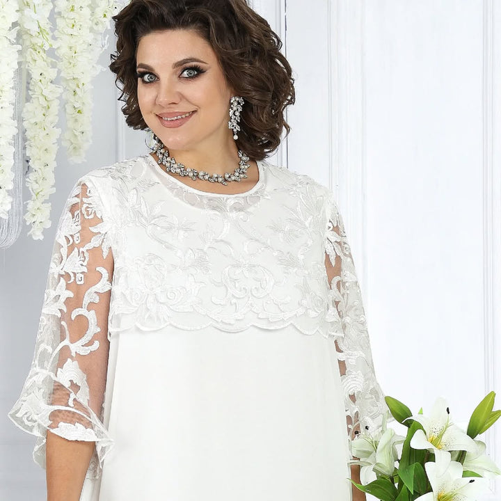 Lirona - Κομψό Καθημερινό Μίντι Φόρεμα