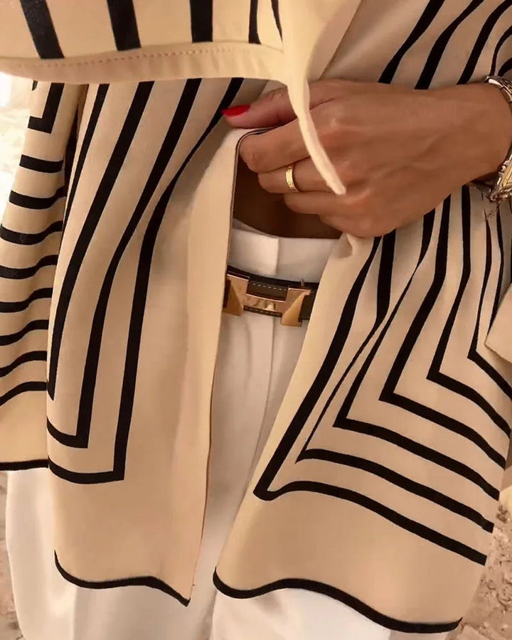 Zella - Ριγέ Μπλούζα με Απαλή Υφή