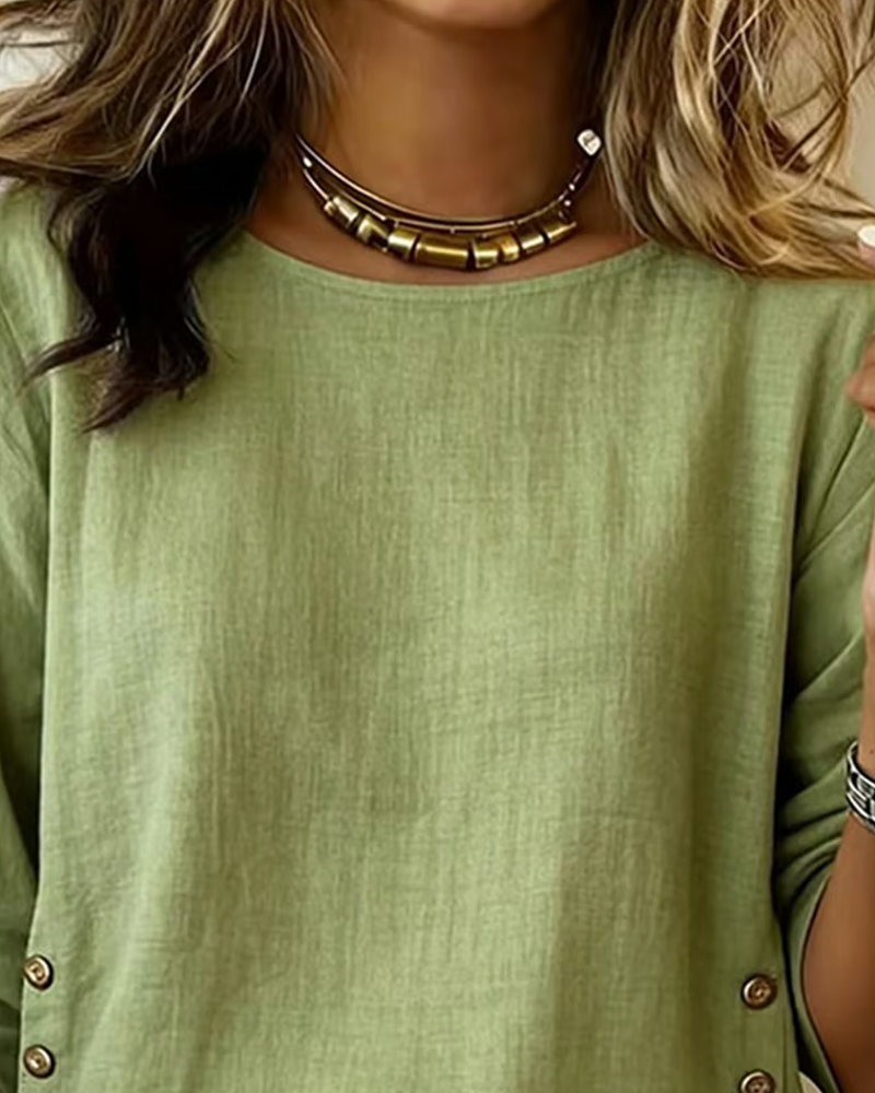 Loravyn - Μακρυμάνικη Μπλούζα με Απαλή Υφή