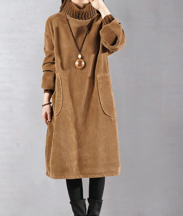 Brielyn - Στυλάτο Καθημερινό Midi Φόρεμα