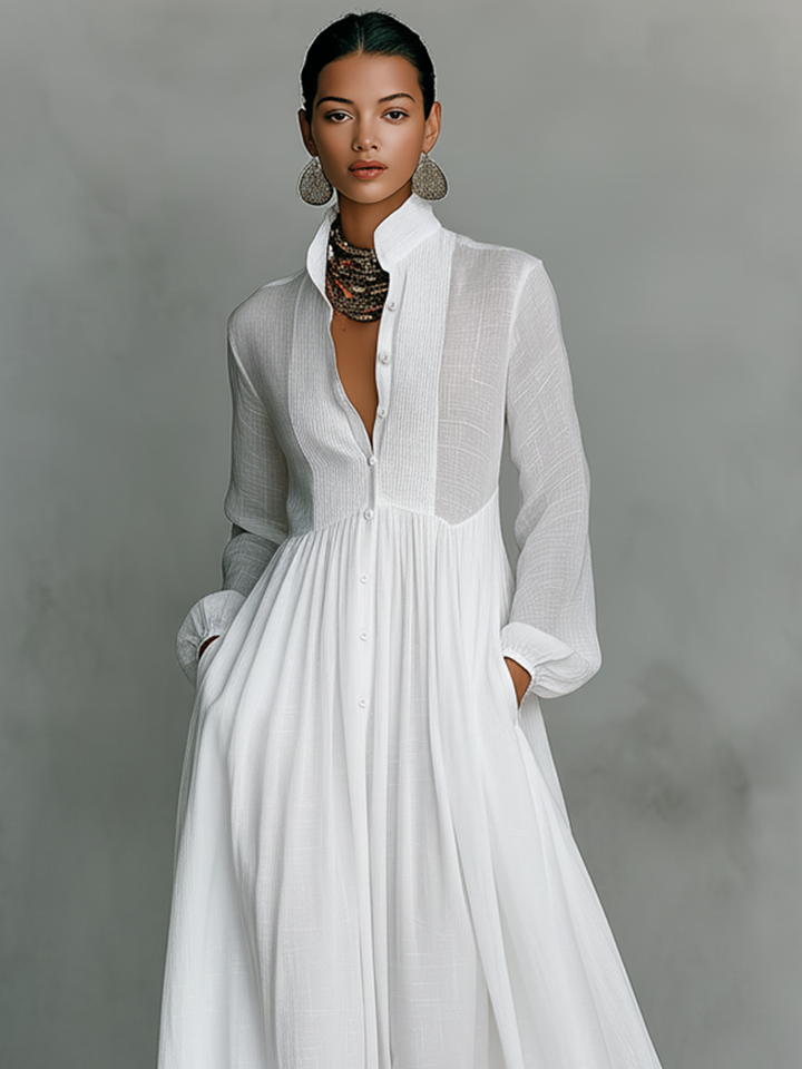 Vessa - Στυλάτο Καθημερινό Maxi Φόρεμα