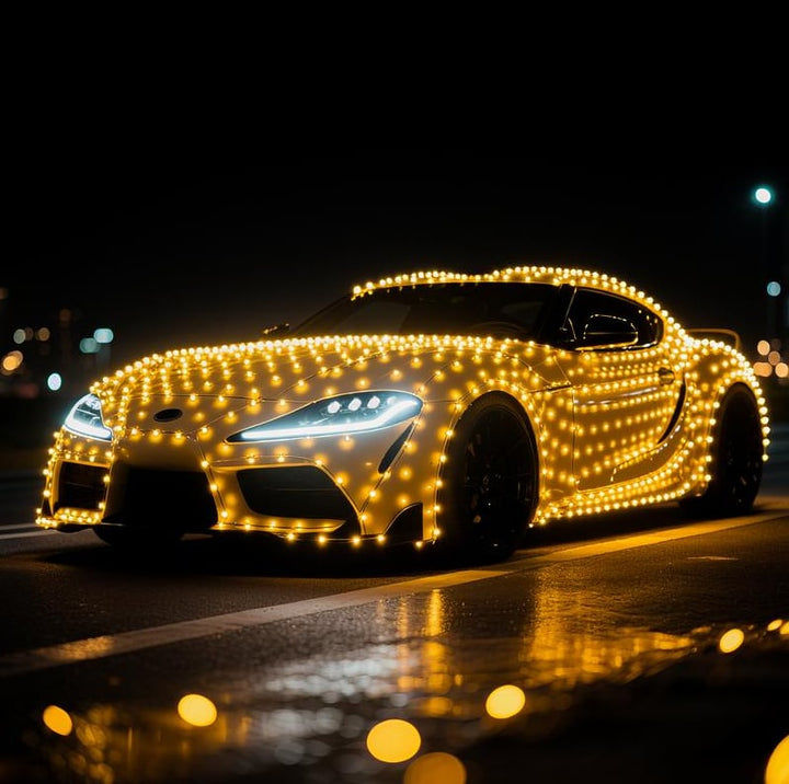 Rivkah - Πολύχρωμα Μίνι LED Φώτα Σχοινιού