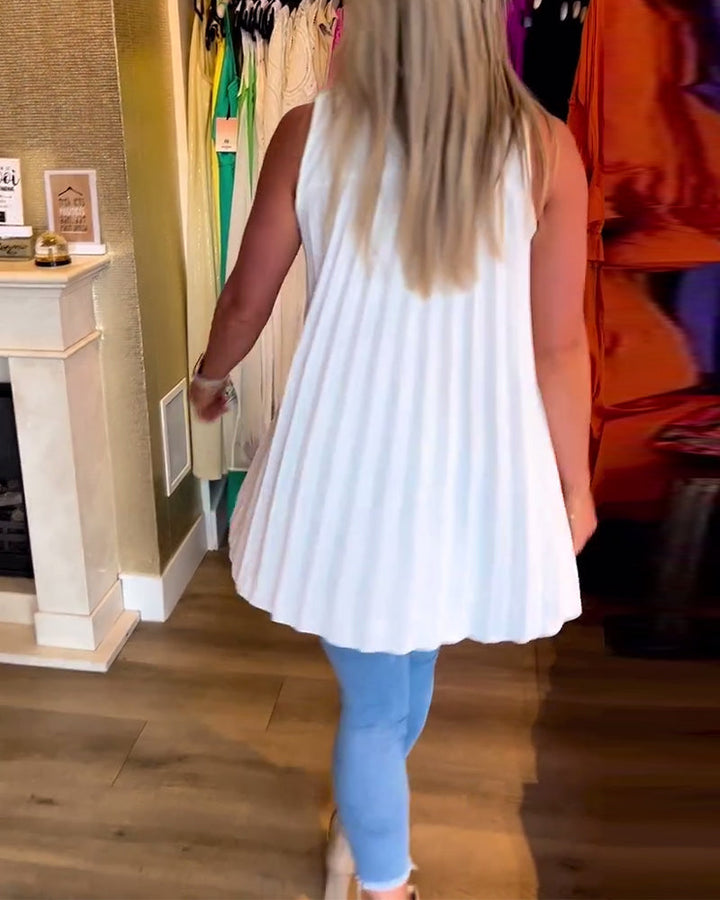 Taisa - Αμάνικη ριγέ μπλούζα