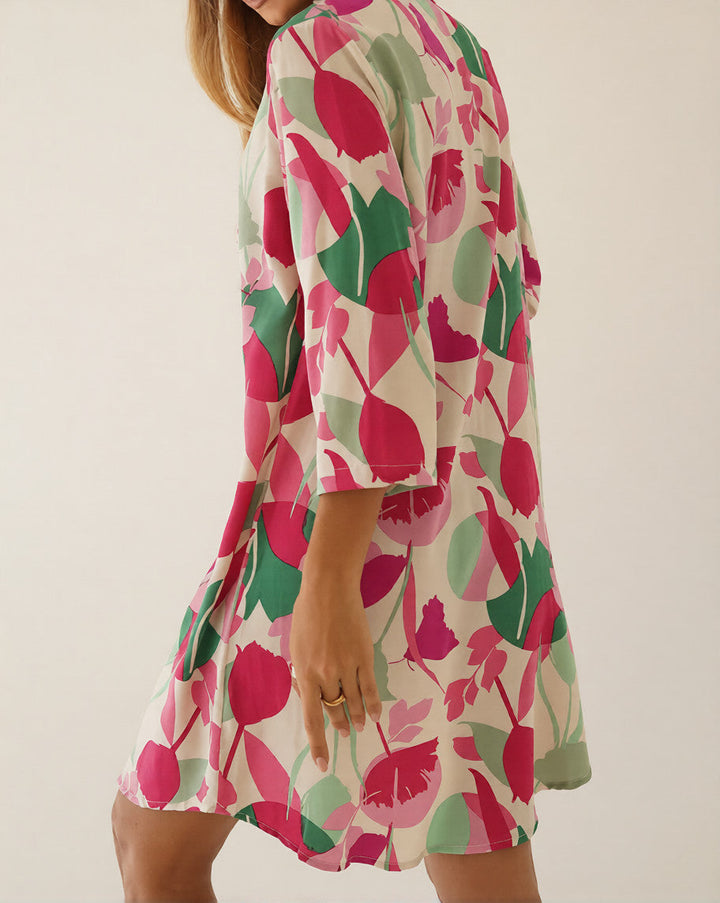 Daniela - μακρύ πουκάμισο παραλίας