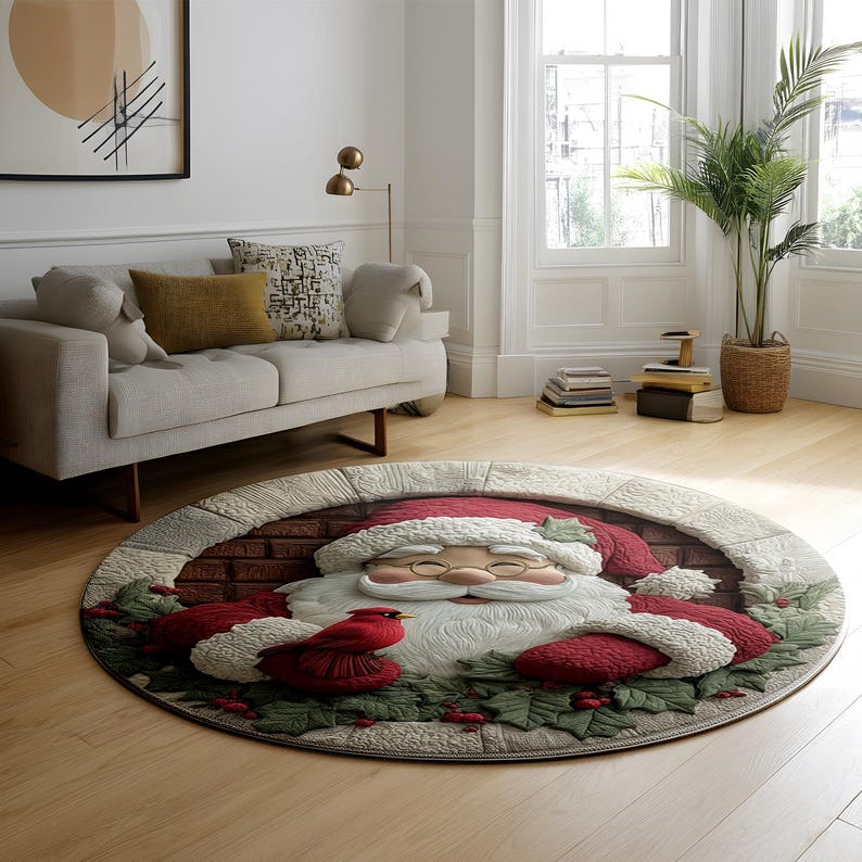 Arliana - Χριστουγεννιάτικο Χαλάκι Πόρτας Άγιου Βασίλη