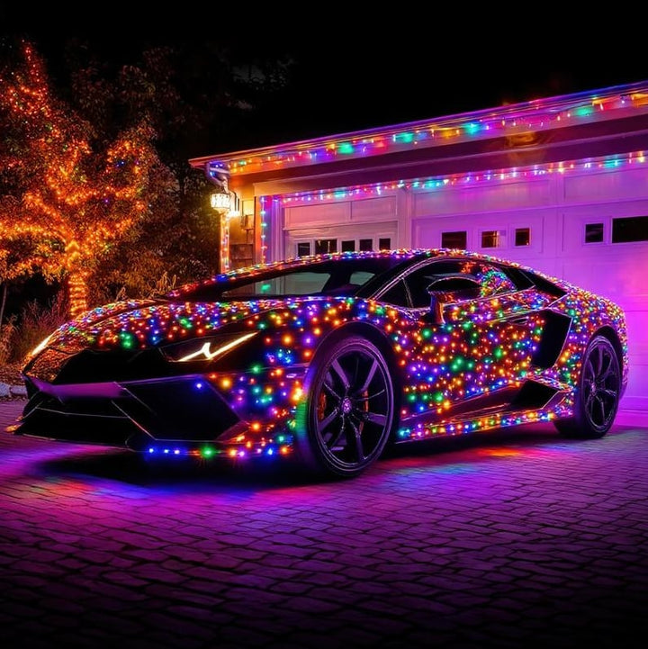 Rivkah - Πολύχρωμα Μίνι LED Φώτα Σχοινιού